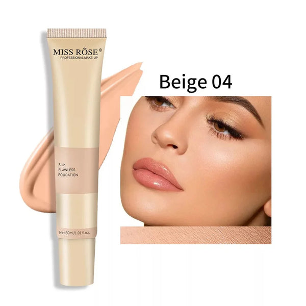 Miss Rose Silk Flawless Foundation (Shade Beige 4)nuvaripj_pakistan