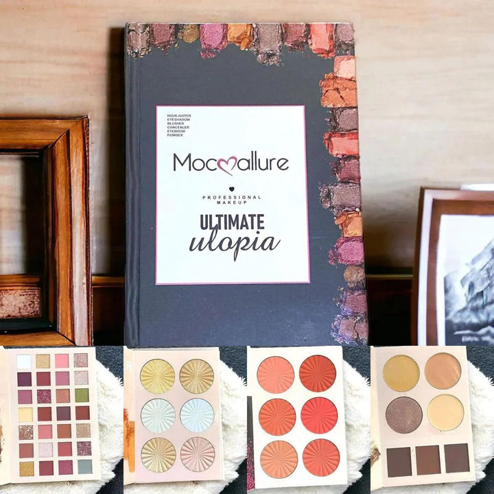 Mocallure Professional Ultimate Makeup Book (Black Color - 4 pages)_nuvaripk_pakistan
