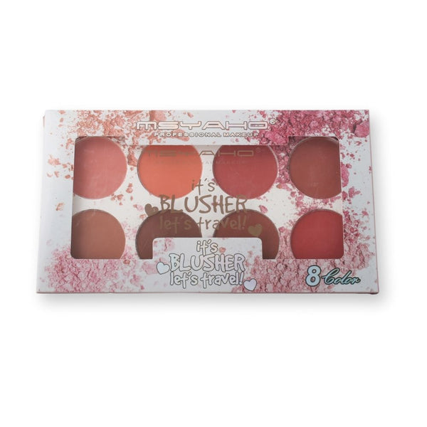 Msyaho  Blusher Kit 8 Color_nuvaripk_pakistan