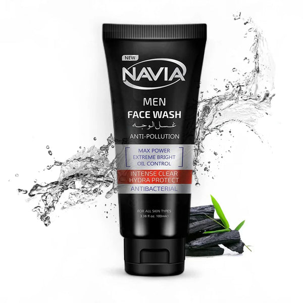 Navia Men Intense Clear Hydra Protect Face Wash 100ml_nuvarpk_pakistan