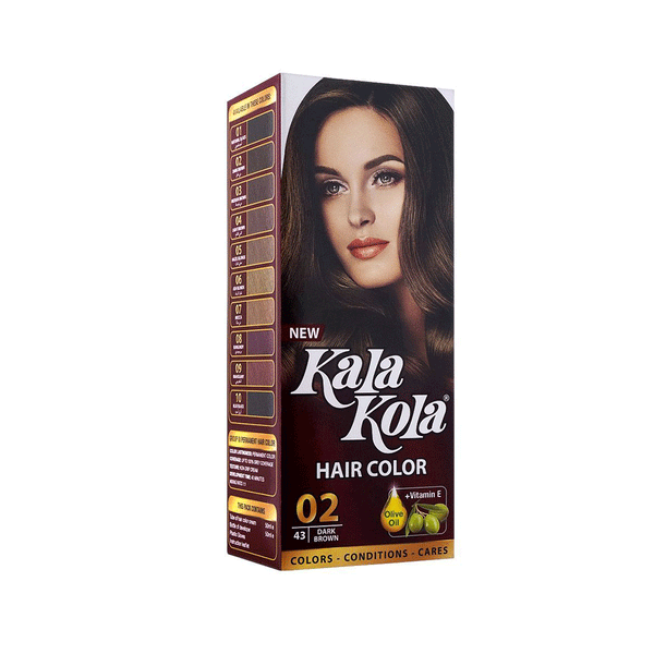 New Kala Kola Hair Color (02-43 Dark Brown)