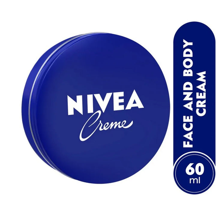 Nivea Creme For Face,Body And Hands Mosturizing Cream 60ml_nuvaripk_pakistan