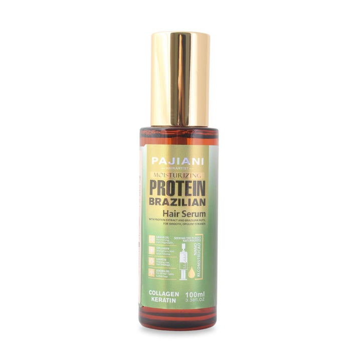 Pajiani Moisturizing Protein Brazilian Hair Serum 100ML (Sea Green)_nuvaripk_pakistan2