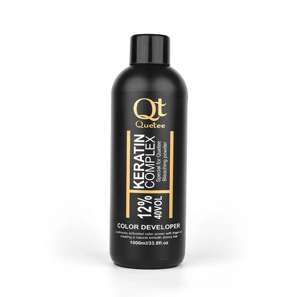 Quette Keratin Complex Color Develpor 12% 40Vol Bleaching Powder 1000ml_nuvaripk_pakistan