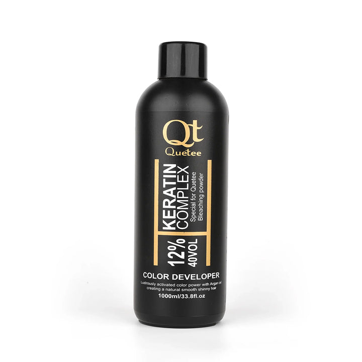 Quette Keratin Complex Color Develpor 12% 40Vol Bleaching Powder 1000ml_nuvaripk_pakistan