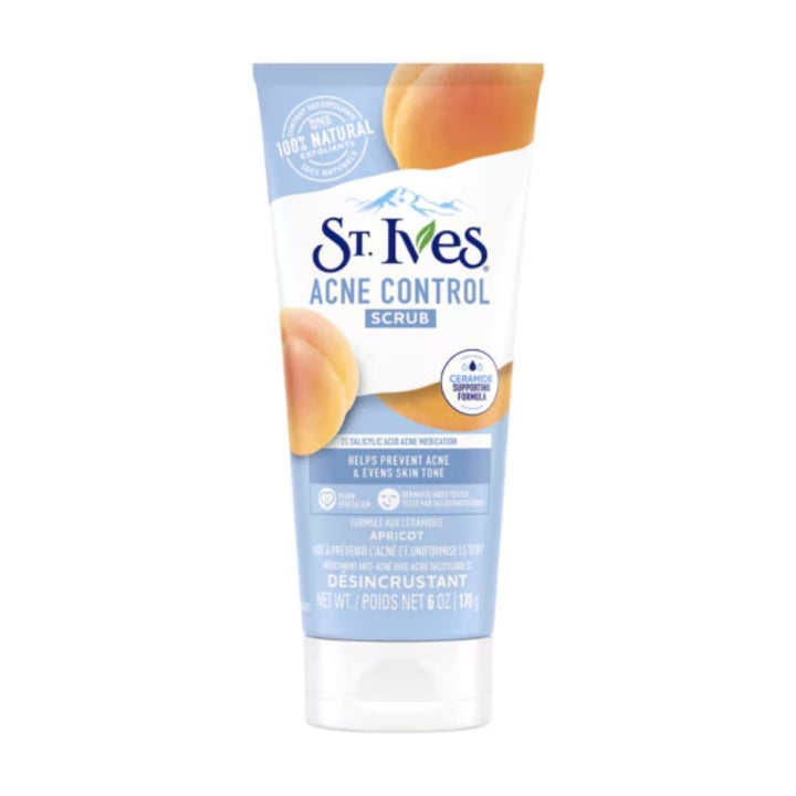 ST. IVES Acne Control Apricot Face Scrub_nuvaripk_pakistan