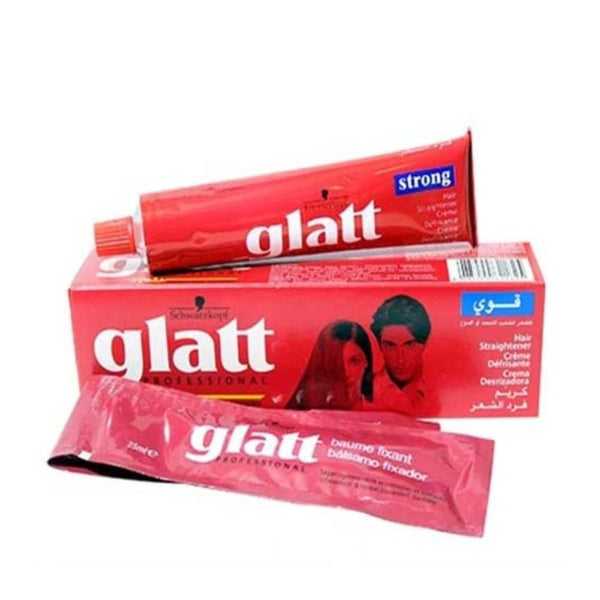 Schwarzkopf Hair Straightener Cream Glatt Professional cream 85g balm 23g_nuvaripk_pakistan