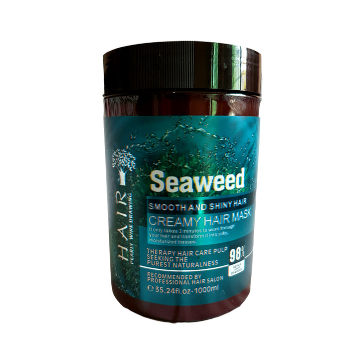 Seaweed Smooth And Shiny Hair Creamy Hair Mask 1000ml_nuvaripk_pakistan