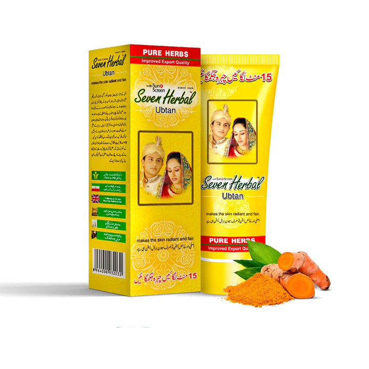 Seven Herbal With Sunscreen Ubtan 65ml_nuvaripk-pakistan