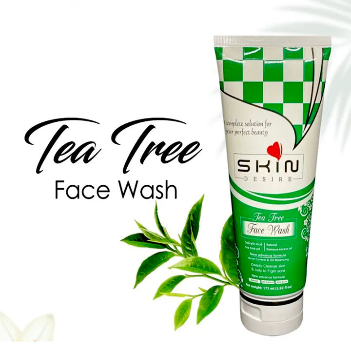 Skin Desire Tea Tree Face Wash_nuvaripk_pakistan