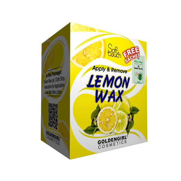 Soft Touch Apply & Remove Lemon Wax 200g