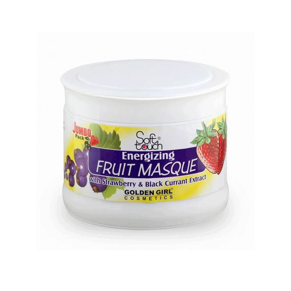 Soft Touch Energizing Fruit Masque With Strawberry & Black Currant Extract 300g