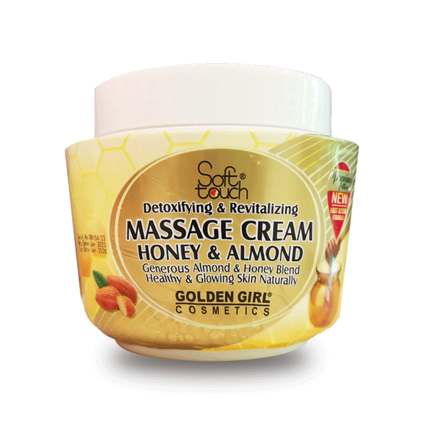 Soft Touch Massage Cream Honey & Almond 500g