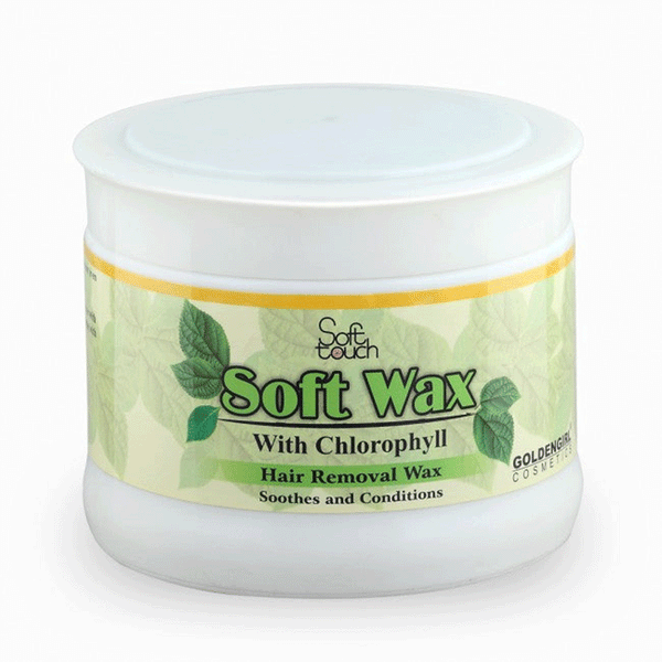 Soft Touch Soft Wax With Chlorophyll Hair Removal Wax 500g