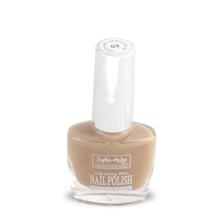 Sophia Asley Nail Polish (Shade 02) - Camel Brown_nuvaripk_pakistan 1