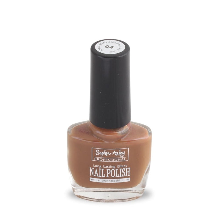 Sophia Asley Nail Polish (Shade 04) - Velvet Brown_nuvaripk_pakistan 1