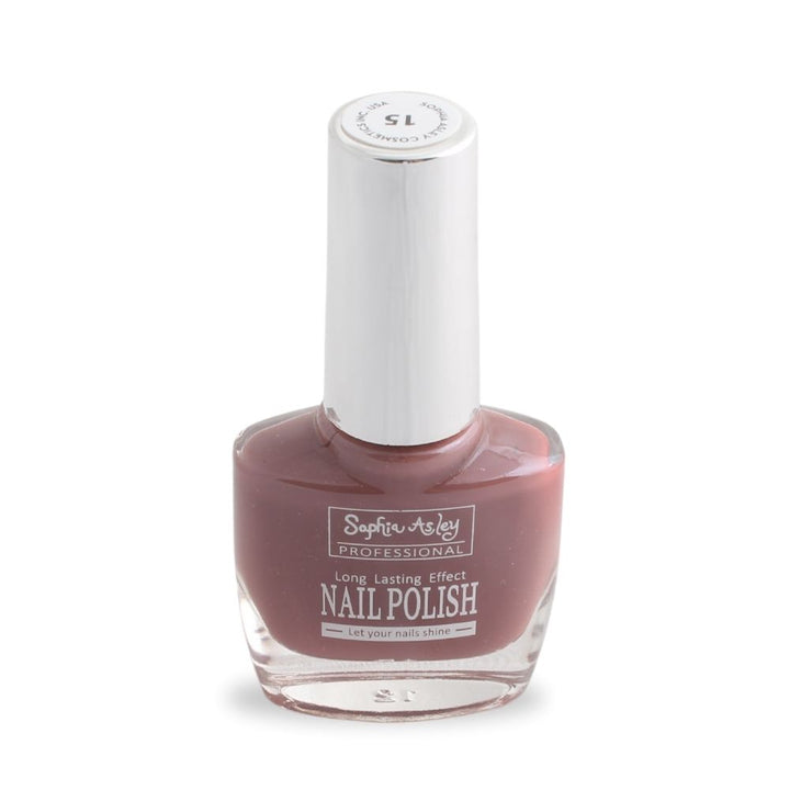 Sophia Asley Nail Polish (Shade 15) - Muddy Pink_nuvaripk_pakistan