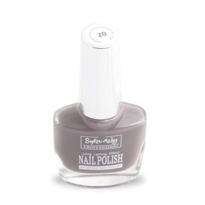 Sophia Asley Nail Polish (Shade 20) - Grey_nuvaripk_pakistan 2