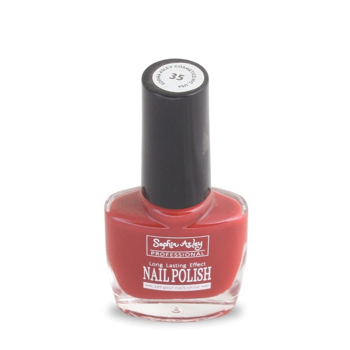 Sophia Asley Nail Polish (Shade 35) - Pure Red_nuvaripk_pakistan 2