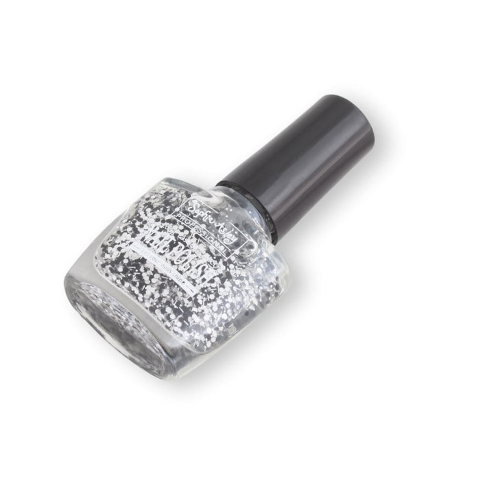 Sophia Asley Nail Polish (Shade 43) - Black and White Chunks_nuvaripk_pakistan 2