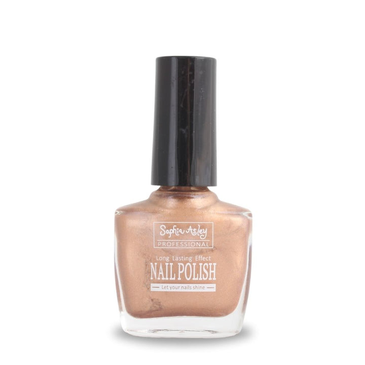 Sophia Asley Nail Polish (Shade 45) - Golden Brown_nuvaripk_pakistan