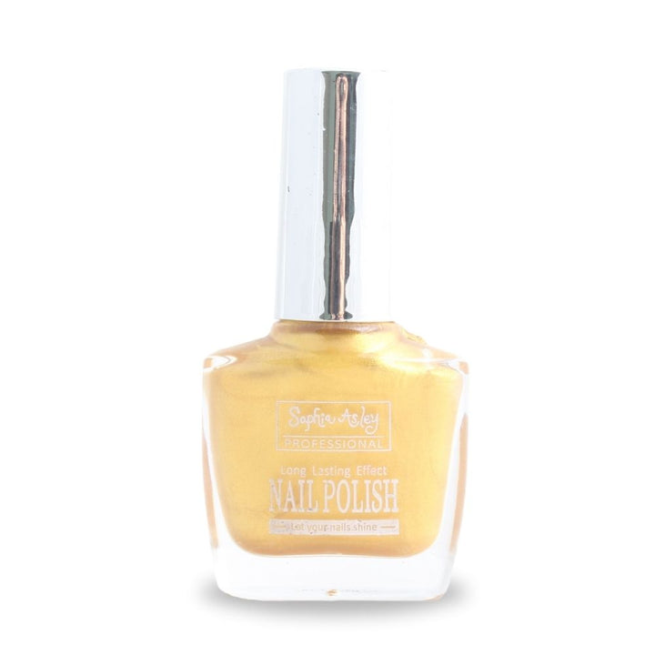 Sophia Asley Nail Polish (Shade 65) - Metallic Golden_nuvaripk_pakistan