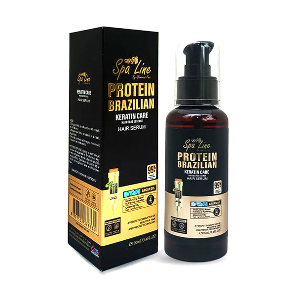 Spaline Protein Brazilian Keratin Care Hair Serum 100ml_nuvarpk_pakistan