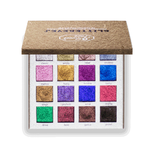 Sweet Face 16 Color Glitter Eye Shadow Palette