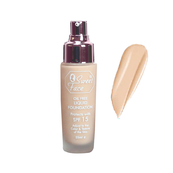 Sweet Face Oil Free Liquid Foundation (Shade Fair)