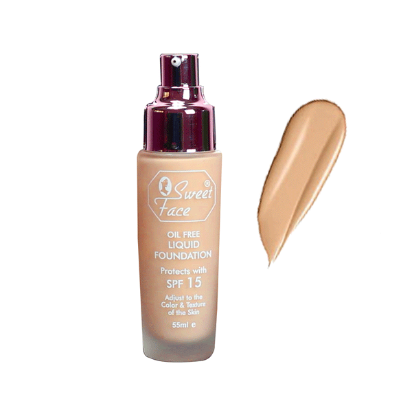 Sweet Face Oil Free Liquid Foundation (Shade Medium)