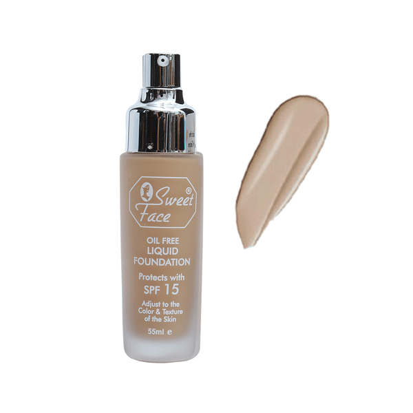 Sweet Face Oil Free Liquid Foundation (Shade Peach)