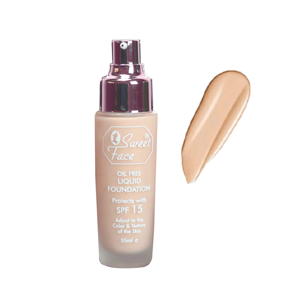 Sweet Face Oil Free Liquid Foundation (Shade Rachel)