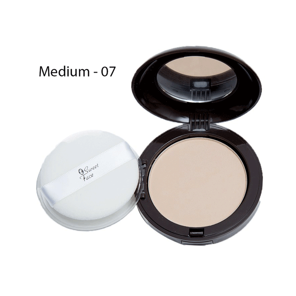 Sweet Face Oil Free Whitening Pressed Powder (Medium - 07)