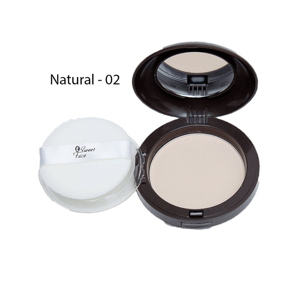 Sweet Face Oil Free Whitening Pressed Powder (Natural - 02)
