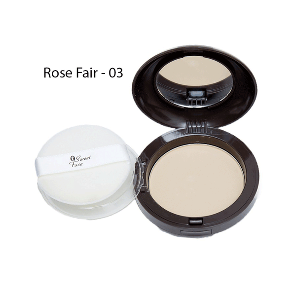 Sweet Face Oil Free Whitening Pressed Powder (Rose Fair - 03)