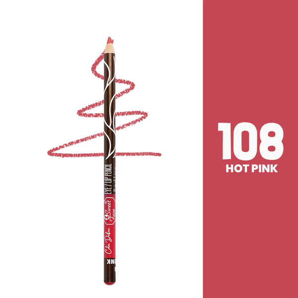 Sweet Face Eye-Lip Pencil (Shade 108 - Hot Pink)