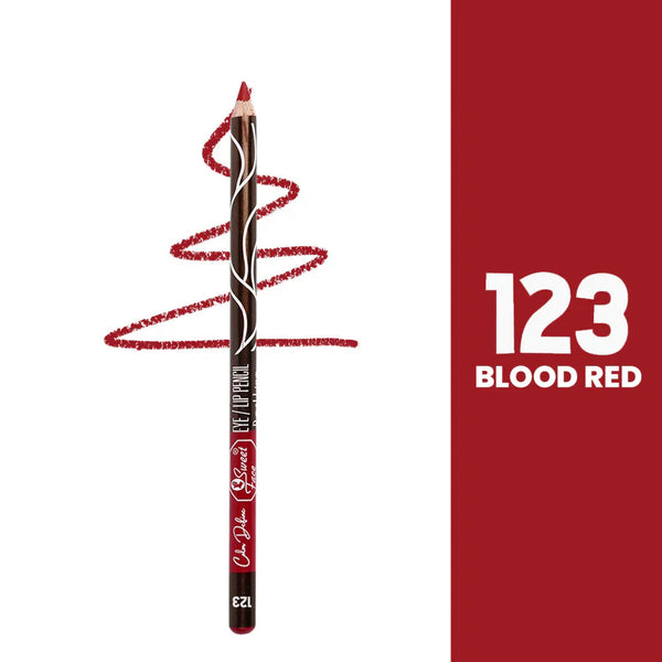 Sweet Face Eye-Lip Pencil (Shade 123 - Blood Red)