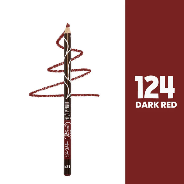 Sweet Face Eye-Lip Pencil (Shade 124 - Dark Red)