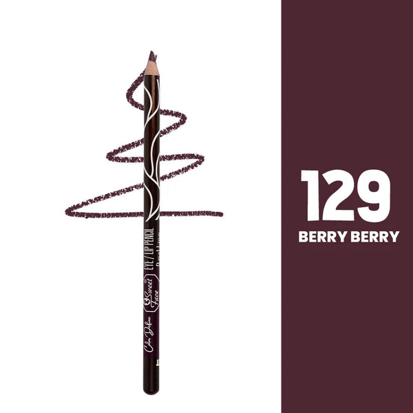 Sweet Face Eye-Lip Pencil (Shade 129 - Berry Berry)