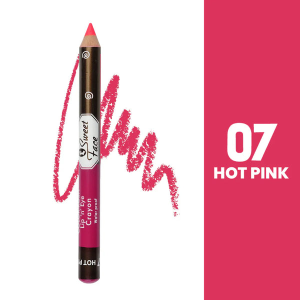 Sweet Face Jumbo Pencil (Shade 07 - Hot Pink)