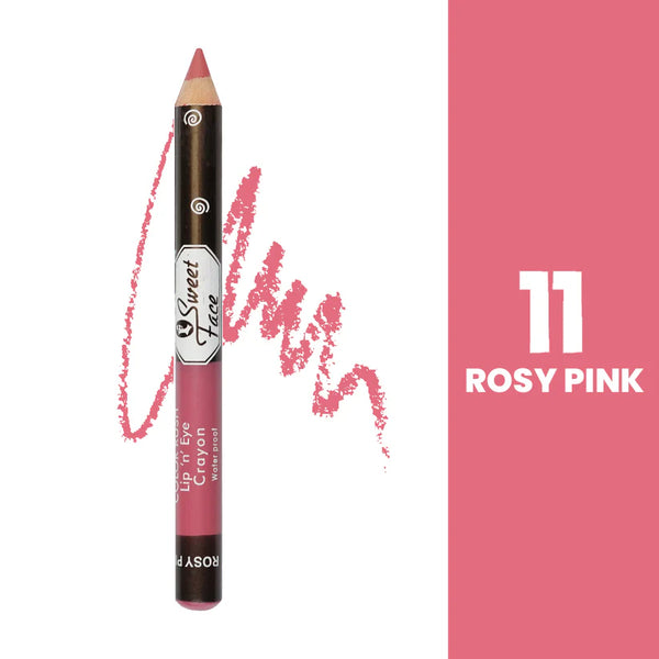 Sweet Face Jumbo Pencil (Shade 11 - Rosy Pink)