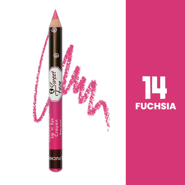 Sweet Face Jumbo Pencil (Shade 14 - Fuchsia)