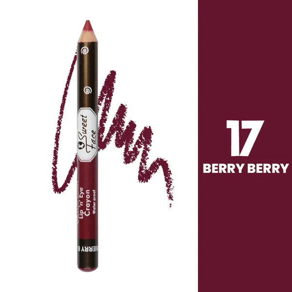 Sweet Face Jumbo Pencil (Shade 17 - Berry Berry)
