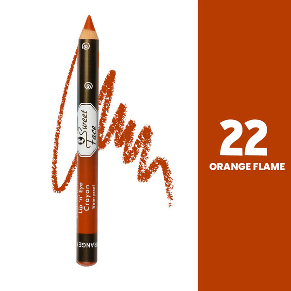 Sweet Face Jumbo Pencil (Shade 22 - Orange Flame)