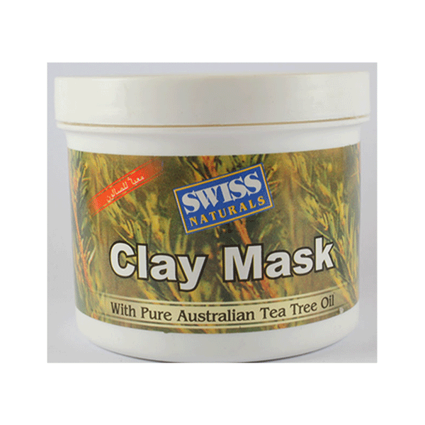 Swiss Naturals Clay Mask With Tea Tree Oil 500g