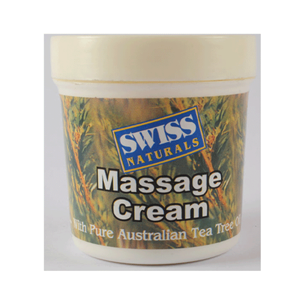 Swiss Naturals Massage Cream With Tea Tree Oil 250g