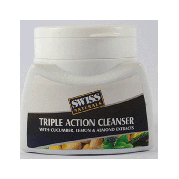 Swiss Naturals Triple Action Cleanser 125g