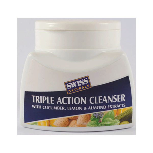 Swiss Naturals Triple Action Cleanser 250g