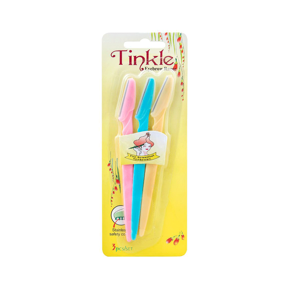 Tinkle Eye Brow Razor (3Pcs Set) – Nuvari