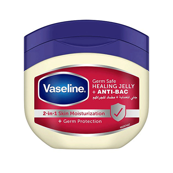 Vaseline Protecting Jelly + Anti Bac 2 in 1 Skin Moisturization 100ML